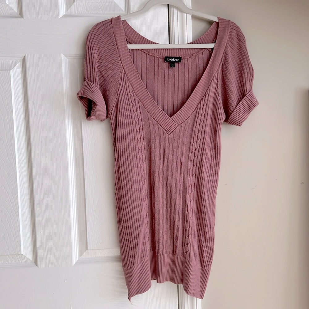 Bebe long sweater or short sweaterdress
